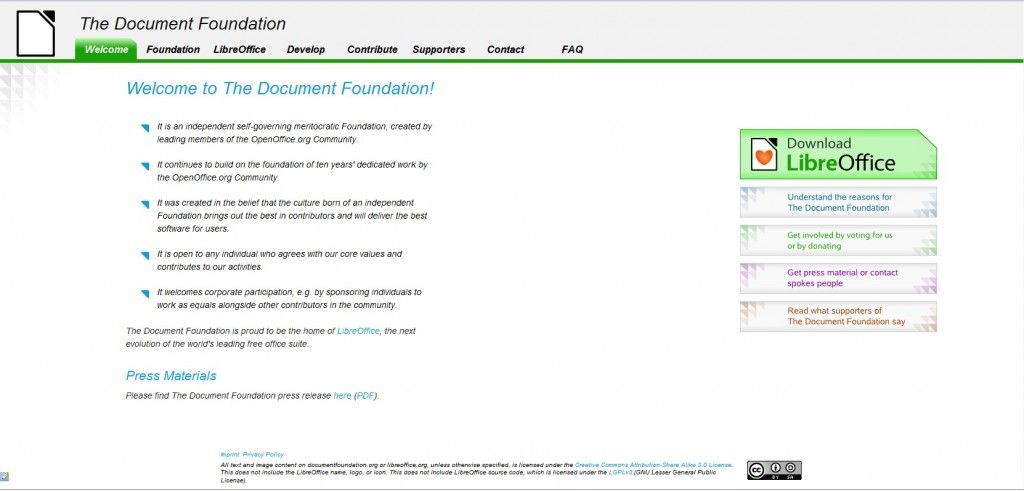 LibreOffice en Ubuntu 10.10