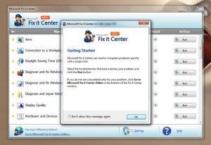 Microsoft Fix It Center, la aspirina para Windows
