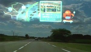 GPS en el parabrisas, el nuevo HUD de Pioneer