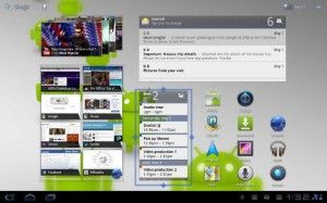 Nuevas funciones de usuario en Android 3.1 Honeycomb