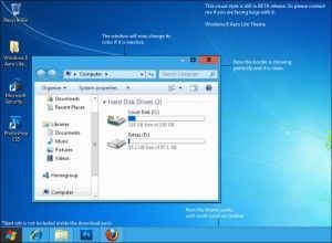 Aero Lite, tema para Windows 7 inspirado en el nuevo Windows 8