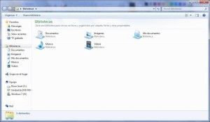 Cómo cambiar la carpeta de guardar por defecto en Windows 7