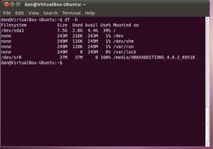 Conoce el comando df en Linux