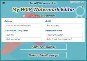 Cómo eliminar la marca de agua del escritorio en Windows 8