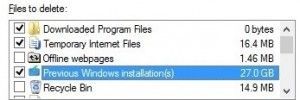 Cómo eliminar la carpeta Windows.old en Windows 8