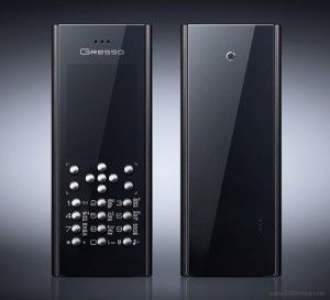 Cruiser Air Black, el teléfono de Gresso por 1700 dólares