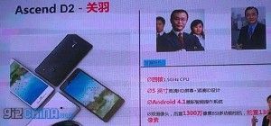 Huawei Ascend D2, características de la phablet