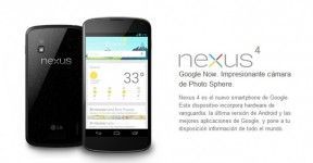 Nexus 4, características y precio