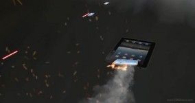 Samsung Galaxy SIII combate a iOS en una Guerra de las Galaxias en vídeo