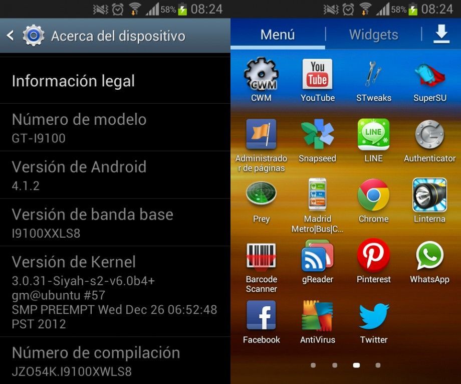 Cómo actualizar SG2 a Jelly Bean oficial de Samsung más rooteo