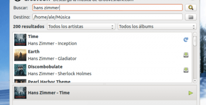 GrooveOff, descarga música de Grooveshark