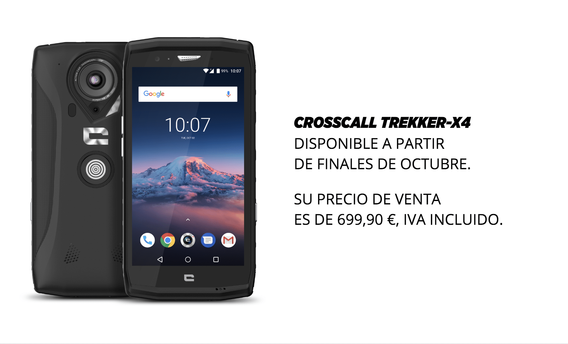 Crosscall Trekker X Caracter Sticas Precio Y Opiniones