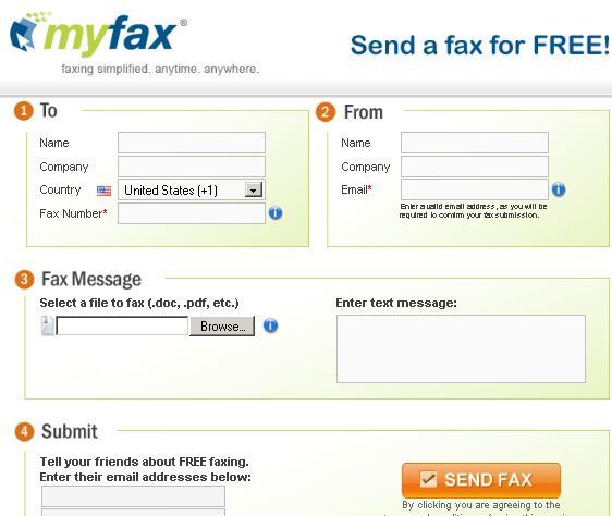 MyFax, envía Fax de forma totalmente gratuita