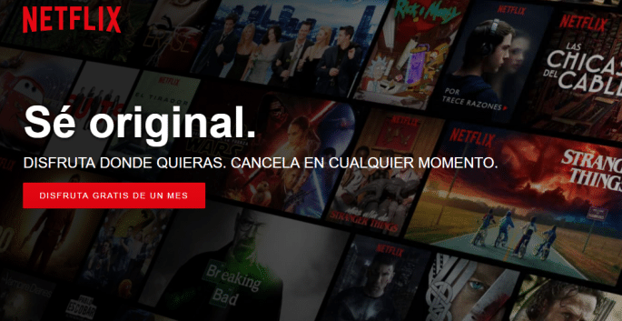 Netflix - Descargar series
