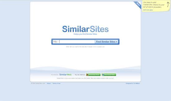 Encuentra sitios similares con SimilarSites