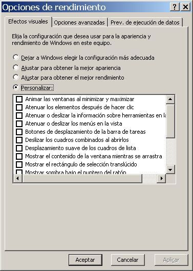Windows XP Ventana sistema 03