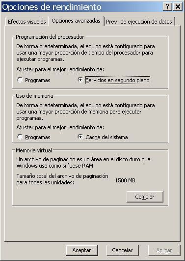 Windows XP Ventana sistema 04