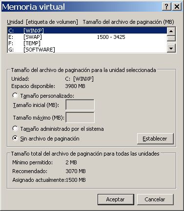 Windows XP Ventana sistema 06