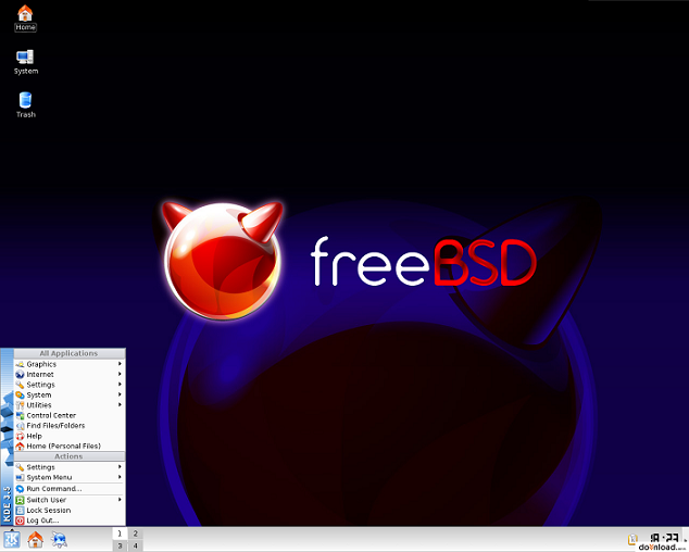 Escritorio de FreeBSD