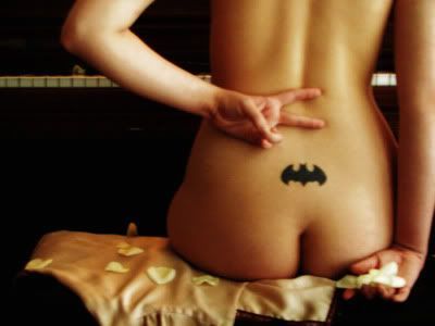 Tatuaje sexy de Batman