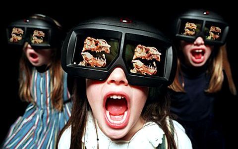 Cine 3D, desaconsejado para los niños