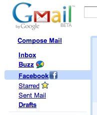 Integrar Facebook en Gmail
