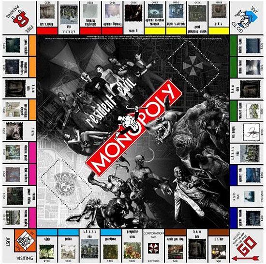 Resident Evil Monopoly