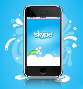 Skype 2.0  en el iPhone