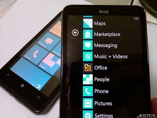 HTC HD7 Imágenes