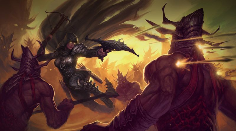 Diablo III cazador de demonios