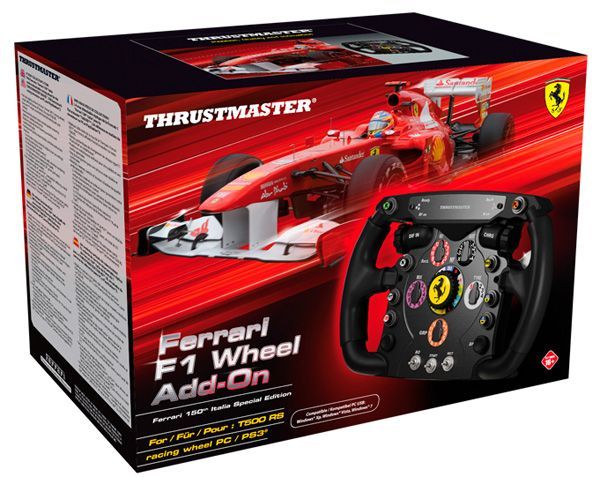 Caja del Thrustmaster Ferrari F1