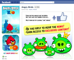 Angry Birds Facebook