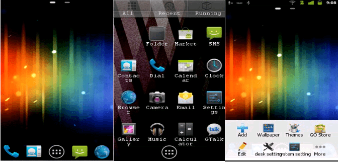 Android 4.0 Go Launcher Ex Theme