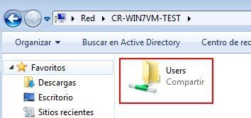 Carpetas publicas Windows 7
