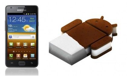 Ice Cream Sandwich Galaxy S II