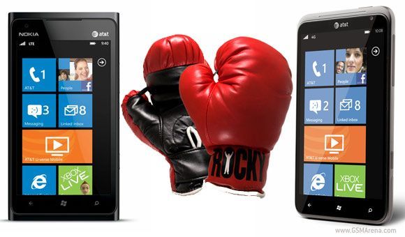Nokia Lumia 900 VS HTC Titan II