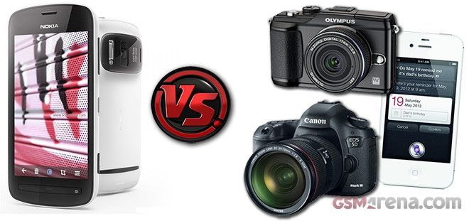 Comparativa cámaras profesionales iPhone 4s y Nokia 808 PureView