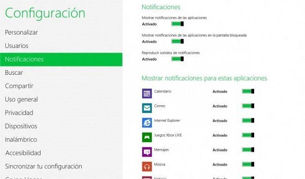 Notificaciones de Correo en Windows 8 Release Preview