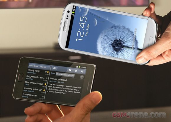Samsung Galaxy SIII vs Samsung Galaxy SII