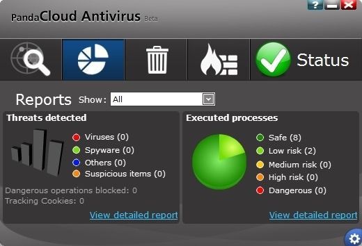 Descarga gratuita de Panda Cloud Antivirus 1.9.2 Beta