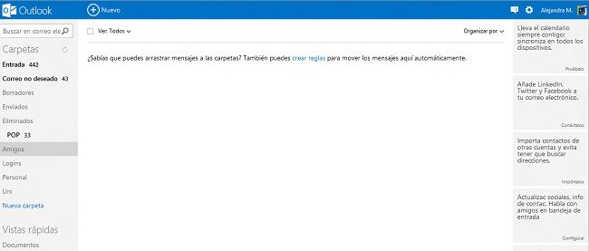 Outlook.com, el nuevo servicio de e-mail de Microsoft