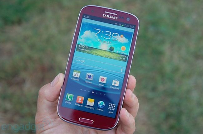 Samsung Galaxy S III Rojo