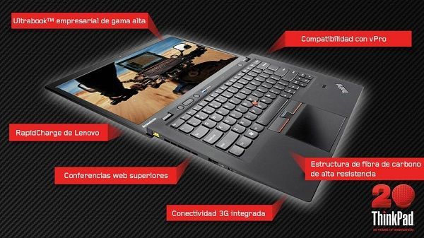 ThinkPad X1 Carbon, el nuevo Ultrabook de Lenovo