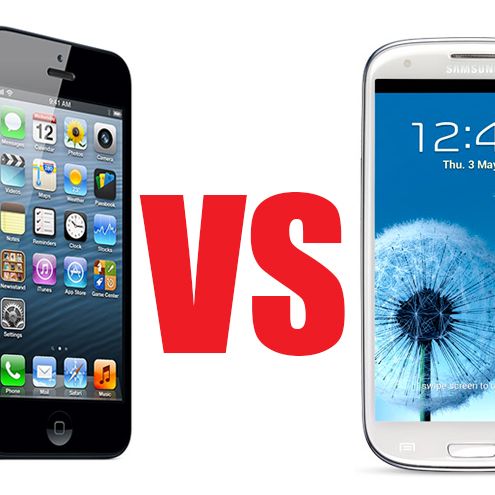 iPhone 5 vs galaxy s3