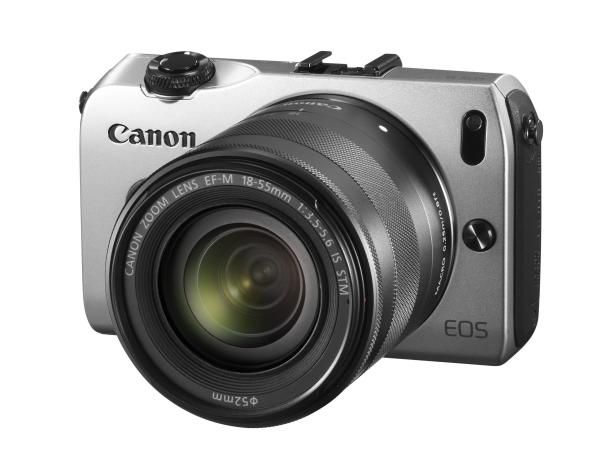 Canon EOS M, color plata