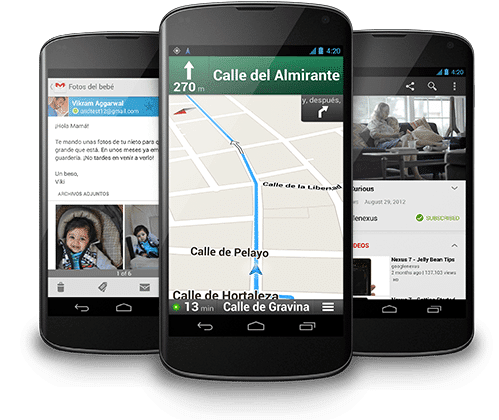 Nexus 4 Google Play Store tiendas precio de venta