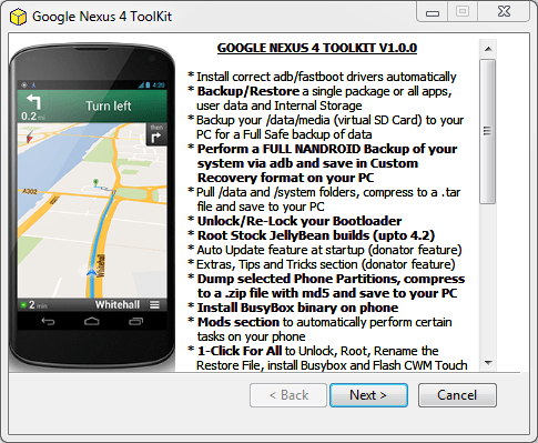 Nexus 4 Toolkit