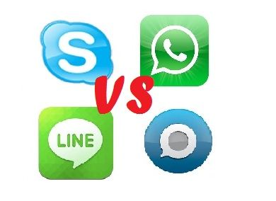 comparativa whatsapp vs line