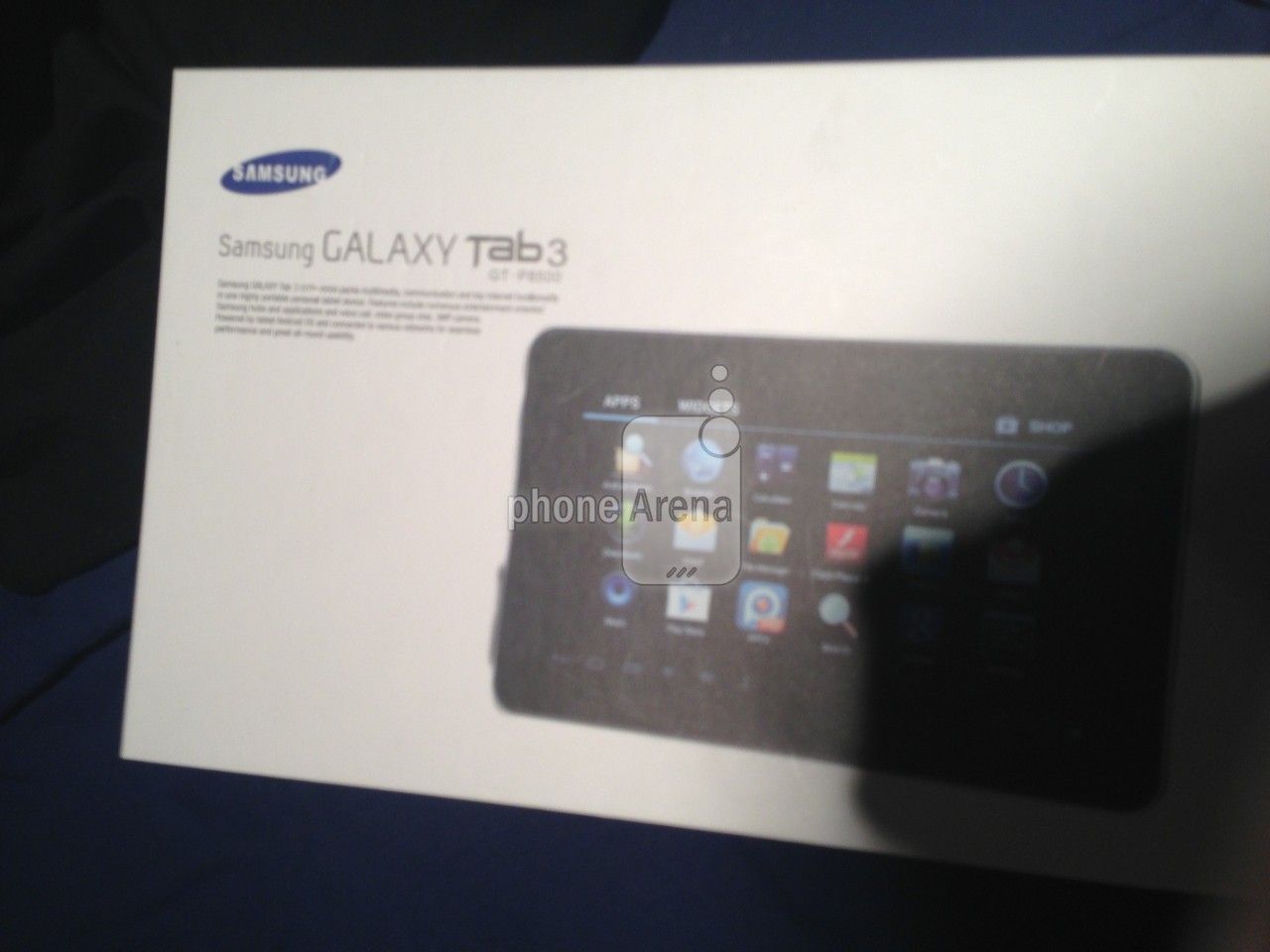 Samsung Galaxy Tab 3 tablet WMC foto filtrada