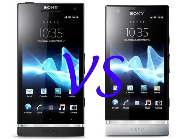 Sony Xperia S vs Sony Xperia P